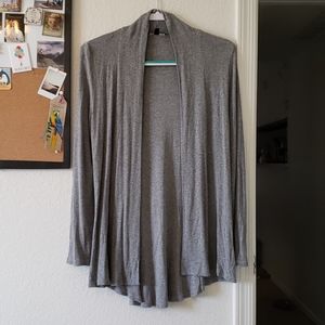 Grey Knit Cardigan
